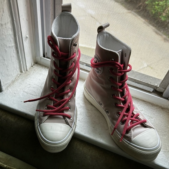 Converse Womens Sneakers Boots 570026C Chuck Taylor AS LIFT X High Silt Platform - Picture 11 of 11